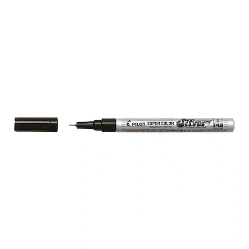 Pilot Märkpenna Super Color, 1,0 mm, silver