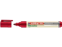 Edding 28 EcoLine, 1 styck, Röd, Beige, Röd, Rund, 1,5 mm, 3 mm