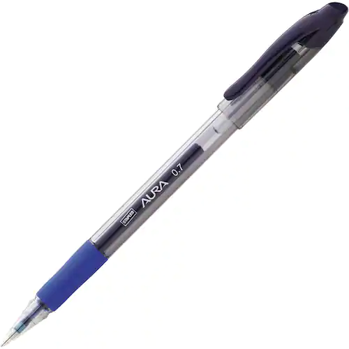 Staples Gelpenna Aura 0,7 blå 12/FP