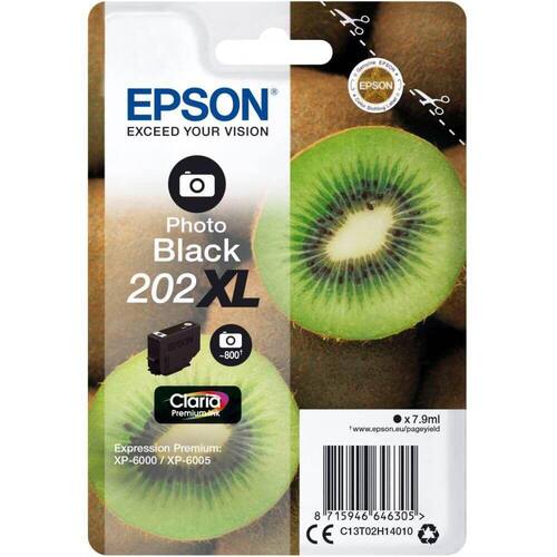 Epson Bläckpatron T202 XL Svart