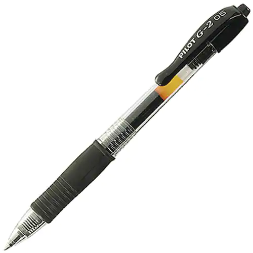 Pilot Gelpenna G-2 0,5 svart