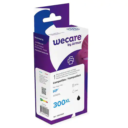Wecare Bläckpatron 300XL svart