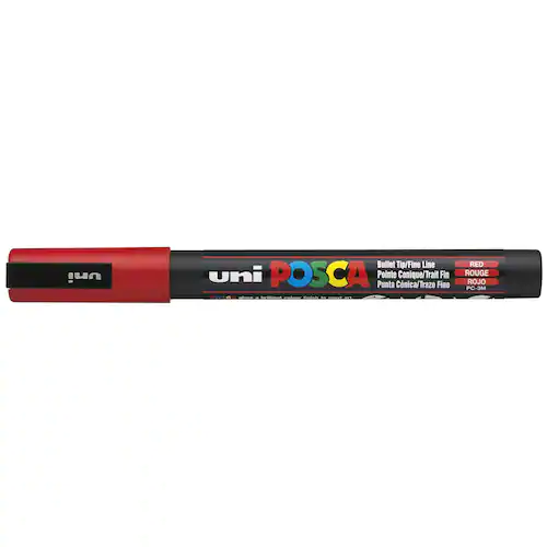 POSCA Märkpenna Posca PC-3M röd