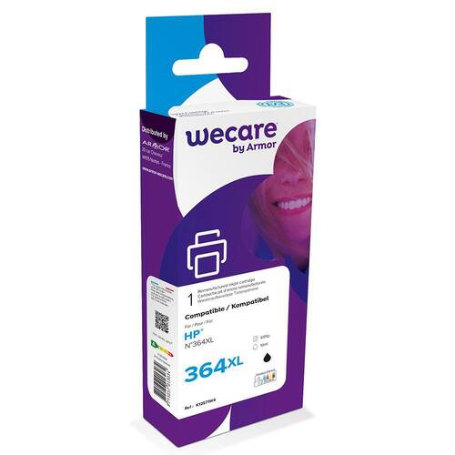 Wecare Bläckpatron 364XL svart