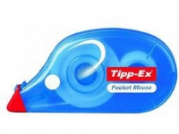 Tipp-Ex Pocket Mouse - Korrigeringsrulle - 4.2 mm x 10 m - genomskinlig - polyester