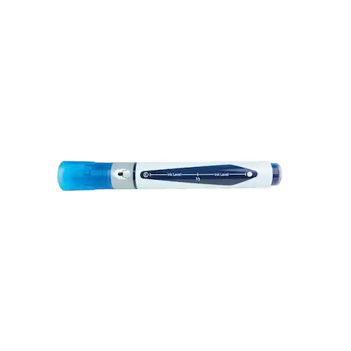 Nobo Whiteboardpenna Liquid sned blå