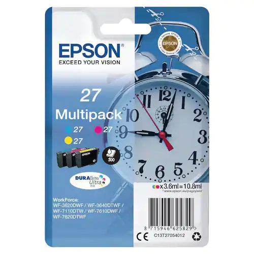 Epson Bläckpatron C13T27054012 Multi3/FP