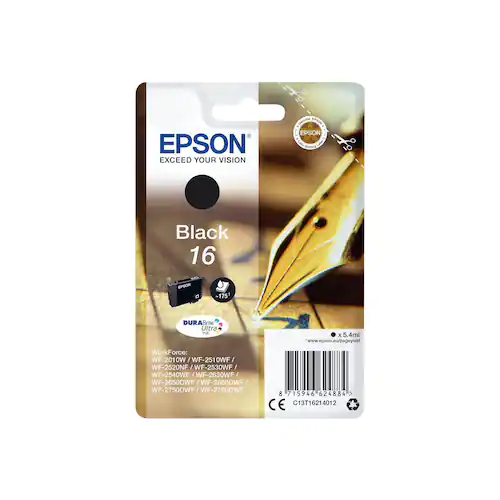 Epson Bläckpatron C13T16214012 Svart