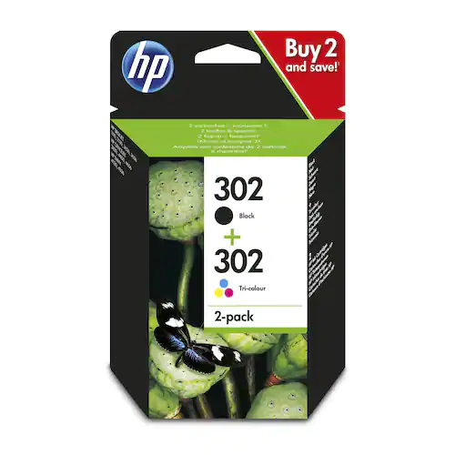 HP Bläckpatron X4D37AE 302 2/FP