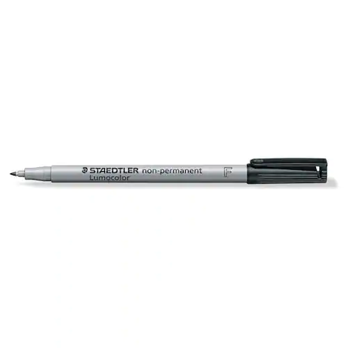 STAEDTLER Lumocolor Universalpenna Lumocolor® 316 icke-permanent, tunn spets, 0,6 mm linjebredd, svart
