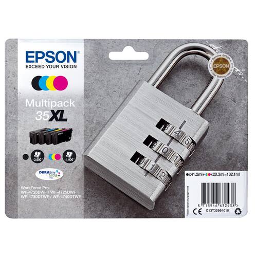 Epson Bläckpatron T3596 4-Färg XL
