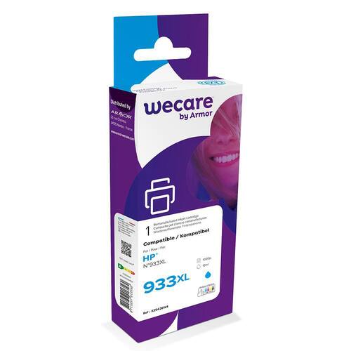 Wecare Bläckpatron 933XL cyan