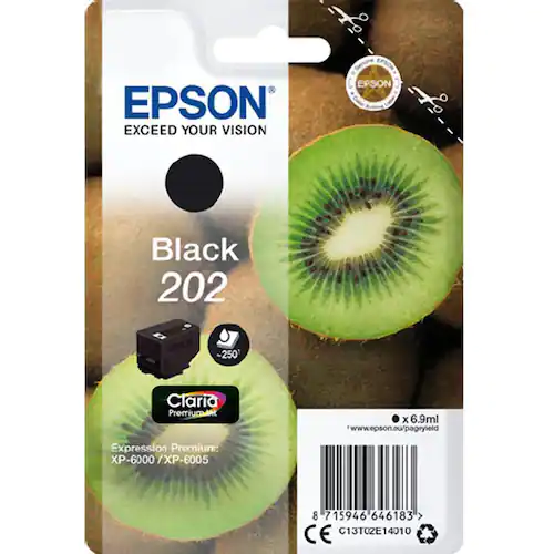 Epson Bläckpatron T202 Svart