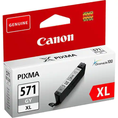 Canon Bläckpatron CLI-571GY XL (0335C001), grå, singelpack, hög kapacitet