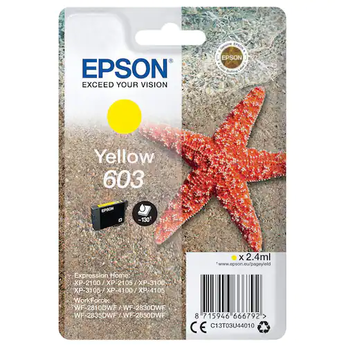 Epson Bläckpatron T03U 603 Gul