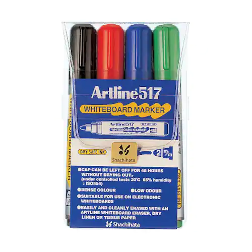 Artline Whiteboardpenna Rund 517