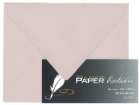 Kuvert C6 120g gl. rosa texturerat 10 st.