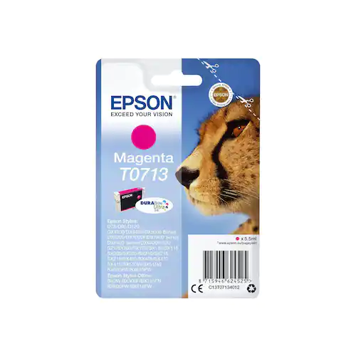 Epson Bläckpatron C13T07134012 Magenta