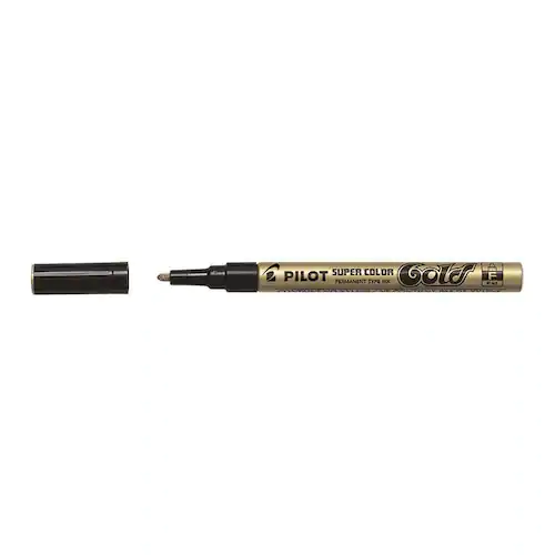 Pilot Märkpenna Super Color, 3,0 mm, guld