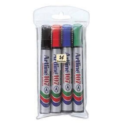 Artline Märkpenna 107 4 färger 4/FP