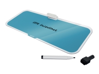 Leitz Cosy - Whiteboard - skrivbord - hærdet glas - magnetisk - rolig blå
