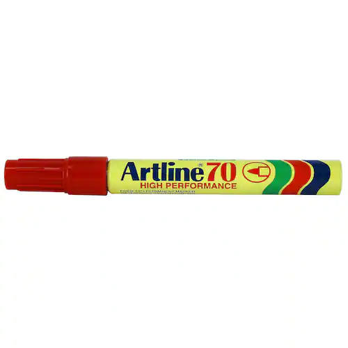 Artline Märkpenna Rund 70 Perm. 1,5 röd