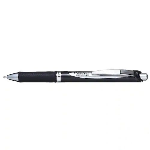 Pentel Gelpenna Energel Perm.roller sv