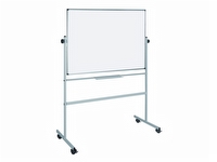Whiteboard/svingtavla på hjul bi-office 90 x 120 cm
