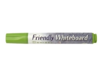 Whiteboardmarkörer ballograf friendly, snedställda, gröna