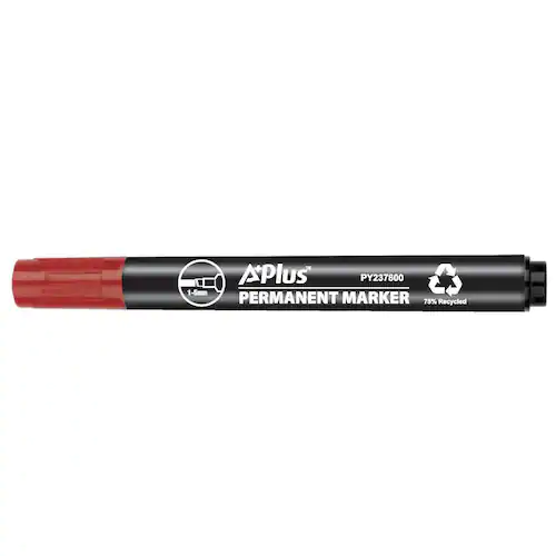 A PLUS Märkpenna A PLUS eco sned 1-5mm röd