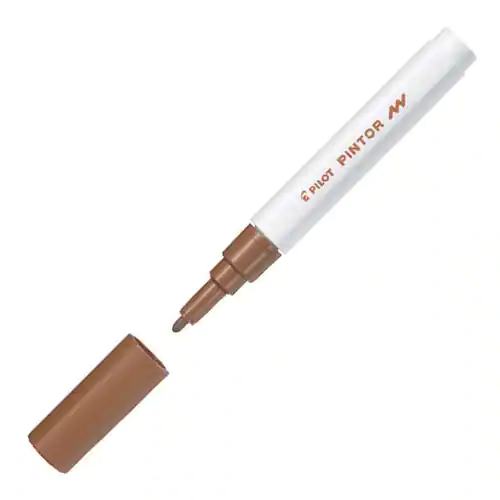 Pilot Märkpenna Pintor Fine spets, 1,0 mm, brun