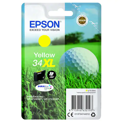 Epson Bläckpatron T3474 XL Gul