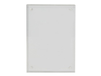 Skilteramme A8 5.2x7.4x1 cm Securit Akryl med magnet Klar,1 stk