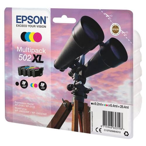 Epson Bläckpatron C13T02W64010 T502 4-färger