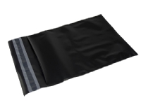 Fraktpåsar PE svart 400x600 mm - (100 st.)