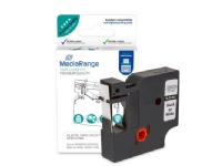 MediaRange MRDY45013, Sort på vit, Permanent, D1, Sort, DYMO, LabelManager 100, 160, 210D, 220P, 260P, 280, 350, 350D, 360D, 420P, 450D, 500TS, PnP, Wireless PnP