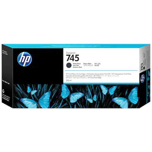 HP Bläckpatron F9K05A 745 Mattsvart