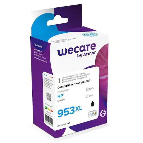 Wecare Bläckpatron 953XL svart