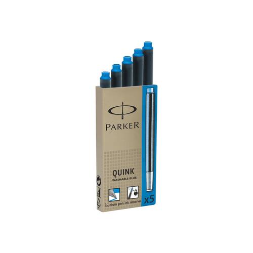 Parker Refill bläck Quink Ink Royal blå 5/FP