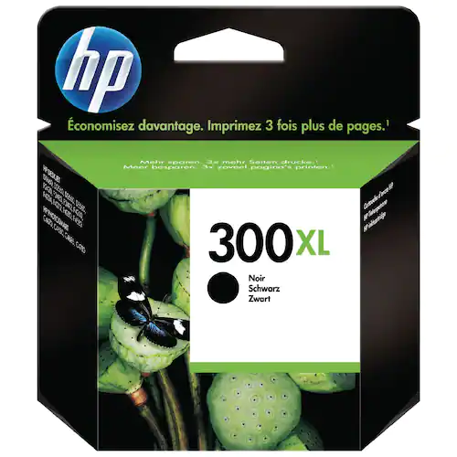 HP Bläckpatron CC641EE 300XL Svart
