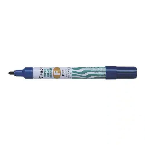 Pilot Märkpenna Super Color Marker permanent, fine, blå