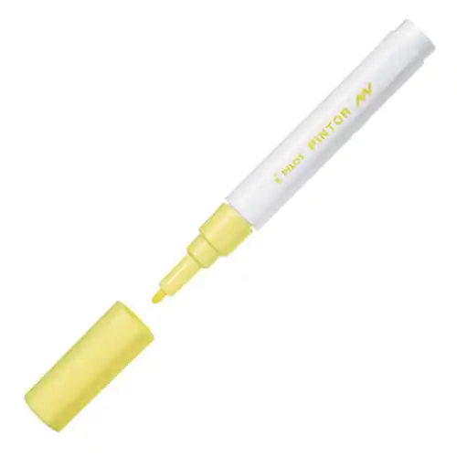 Pilot Märkpenna Pintor Fine spets, 1,0 mm, Pastell gul