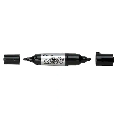 Pilot Begreen Märkpenna Twin Marker jumbo svart