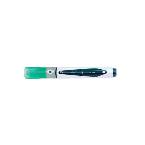 Nobo Whiteboardpenna Liquid sned grön
