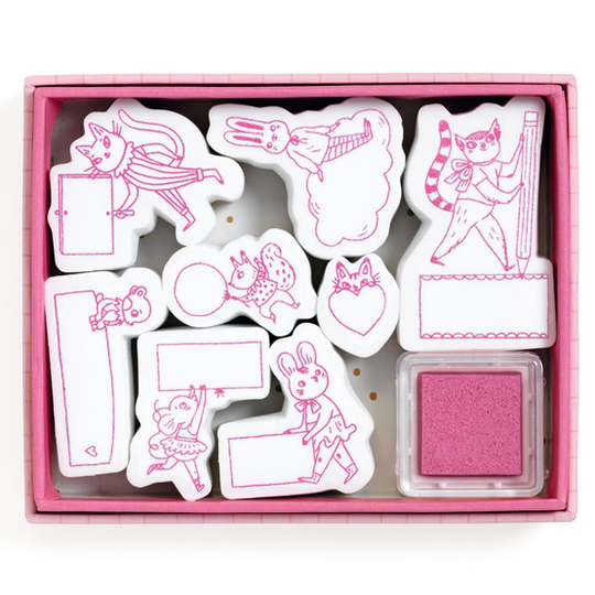 Djeco - Stämplar - Lucille Message Stamps