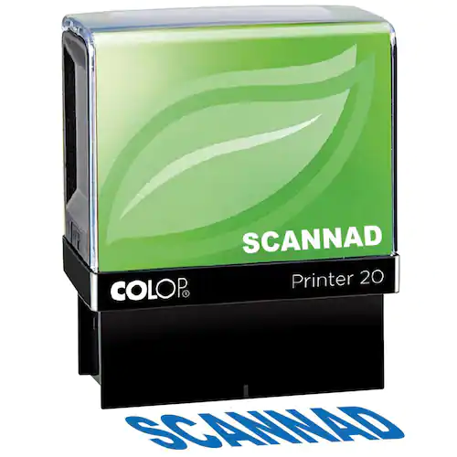 Stämpel Standartext SCANNAD