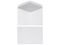 Herlitz 00764654, C6 (114 x 162 mm), Vit, C6 (114 x 162 mm), papper, 25 styck