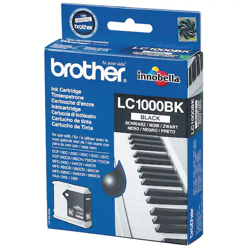 Brother Bläckpatron LC1000BK, svart