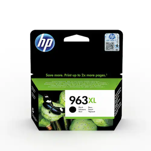 HP Bläckpatron 3JA30AE 963XL Svart