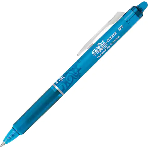 Pilot Gelpenna Frixion Clicker 0,7 ljblå